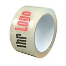 Pvc-tape, 1-kleurige opdruk, transparant, 288 rollen