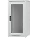 PX Netzwerkschrank, Stahlblech, pulverbeschichtet/verzinkt, mit Sichtglas, B 600 x T 1000 x H 1200 mm