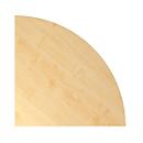 Quarter circle 90° TOPAS LINE, maple/silver