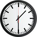 Quartz wall clock, ø 300 mm