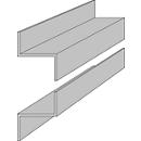 Rails professionnels en Z, 1000 mm de long, pour tableaux ORGATEX