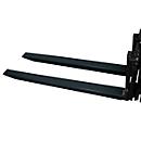 Rallonge de fourche, L 1800 x l. 120 x 50 mm, noir