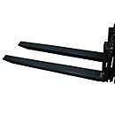 Rallonge de fourche, L 1800 x l. 125 x 50 mm, noir