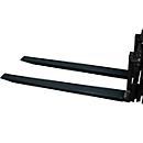 Rallonge de fourche, L 2000 x l. 100 x 45 mm, noir