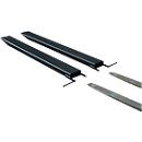 Rallonge de fourche pour machines de manutention, version ouverte, L 1800 x l. 100 x 40 mm, noir