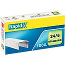 Rapid nietjes 24/6 mm, 1000 st