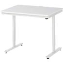 Rau Adlatus werktafel, elektrisch in hoogte verstelbaar, 22 mm spaanplaat met melamine bekleding, tot 150 kg, B 1000 x D 800 x H 720-1120 mm, lichtgrijs