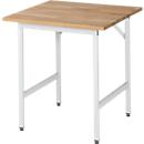 RAU work table, beech table top, 750 x 1000 x 800-850 mm