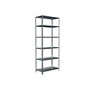 Rayonnage à emboîter en système modulaire, Rayonnage de base, 1000 x 500 x 2500 mm, galvanisé