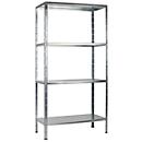 Rayonnage à emboîter, H 1800 x l. 1200 x P 350 mm, galvanisé