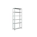 Rayonnage à emboîter, H 2300 x l. 1000 x P 350 mm, blanc