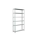 Rayonnage à emboîter, H 2300 x l. 1200 x P 350 mm, blanc