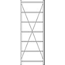 Rayonnage à étagères R3000 SSI Schäfer, Rayonnage de base, l. 1055 x P 300 mm, cap. du compartiment 100 kg