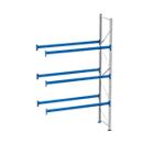Rayonnage à palettes PR 600, module d'extension, H 4700 mm, max. 800 kg, 3 traverses