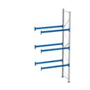 Rayonnage à palettes PR 600, module d'extension, H 4700 mm, max. 800 kg, 3 traverses