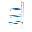 Rayonnage à palettes PR 600, module d'extension, H 4700 mm, max. 800 kg, 3 traverses