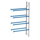 Rayonnage à palettes PR 600, module d'extension, H 5800 mm, max. 1000 kg, 4 traverses