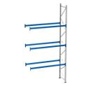 Rayonnage à palettes PR 600, module d'extension, H 5800 mm, max. 800 kg, 4 traverses