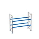 Rayonnage à palettes PR 600, module de base, H 2500 mm, max. 800 kg, 2 traverses