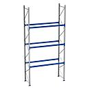 Rayonnage à palettes PR 600, module de base, H 4700 mm, max. 800 kg, 3 traverses