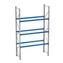 Rayonnage à palettes PR 600, module de base, H 4700 mm, max. 800 kg, 3 traverses