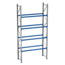 Rayonnage à palettes PR 600, module de base, H 5800 mm, max. 1000 kg, 4 traverses