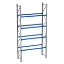 Rayonnage à palettes PR 600, module de base, H 5800 mm, max. 1000 kg, 4 traverses