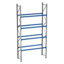 Rayonnage à palettes PR 600, module de base, H 5800 mm, max. 800 kg, 4 traverses