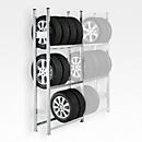 Rayonnage à pneus R 3000, module de base, H 2490 x l. 995 mm, 3 paires de traverses