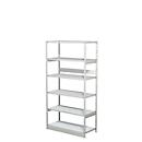Rayonnage complet 500 T PROGRESS, module de base, sans panneau arrière, H 1900 x l. 950 x P 440 mm