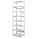 Rayonnage complet 500 T PROGRESS, module de base, sans panneau arrière, H 2600 x l. 750 x P 440 mm
