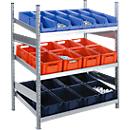 Rayonnage complet MBR 3000, module de base, 3 niveaux d'inclinaison, 1536 x 800 x 1004 mm