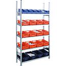 Rayonnage complet SBR 3000, module de base, 5 niveaux d'inclinaison, 2278 x 400 x 995 mm
