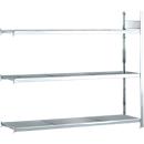 Rayonnage grande capacité WS2000 - H2000 x L2250 x P600 mm, 3 niveaux, acier