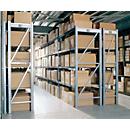 Rayonnage modulaire WR 600, module de base, traverse galvanisé, avec 2 niveaux, 2200 x 1500 x 800 mm