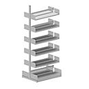 Rayonnage ouvert Variabo, module d'extension, utilisable des deux côtés, profondeur de compartiment 250 mm, 1000 x 2500 mm