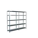 Rayonnage sans boulon, H 2000 x L 2200 x P 500 mm, galvanisé