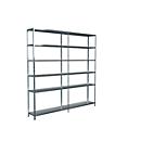 Rayonnage sans boulon, H 2300 x L 2200 x P 350 mm, galvanisé