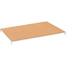 Rayonnage universel à emboîter, Plateau à fibres dures, l. 1250 x P 600 mm