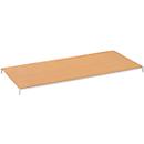 Rayonnage universel à emboîter, Plateau à fibres dures, l. 1500 x P 500 mm