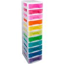 Really Useful Box Torre de cajas, 11 x 7 Rainbow, sin ruedas