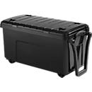 Really Useful Boxes Aufbewahrungsrollwagen, Inhalt 160 Liter, mit Deckel und Griffen, 4 Rollen