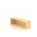 Reception desk attachment ULM, W 1200 x D 320 x H 350 mm, maple finish