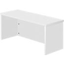 Reception desk attachment ULM, W 800 x D 320 x H 350 mm, light grey