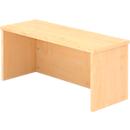 Reception desk attachment ULM, W 800 x D 320 x H 350 mm, maple finish