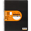 Recharge pour ExaBook, DIN A4+, 80 feuilles, 90 g/m², double spirale, quadrillé, avec marge et cadre