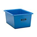 Rechteckbehälter Standard, GFK, 550 l, blau