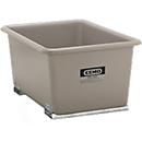 Rechthoekige bak Standard, GFK, voor vorkheftruck, 400 l