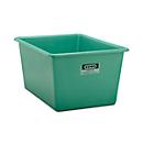 Rechthoekige container Standaard, GFK, 1100 l, groen
