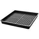 Recipiente pequeno, capacidade 16 - 99 litros, em PE, opcionalmente com ou sem grelha